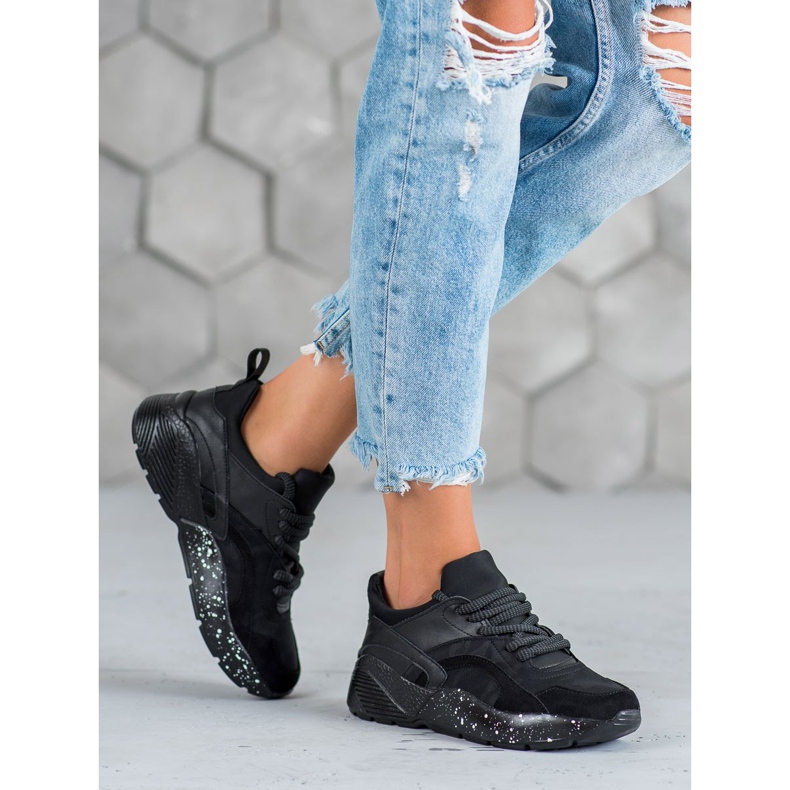 Muto Comfortable Moro Sneakers black 1