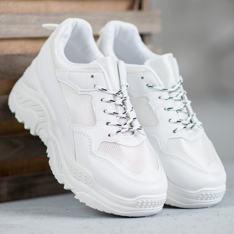 SHELOVET White Sneakers 1 SHELOVET White Sneakers 1