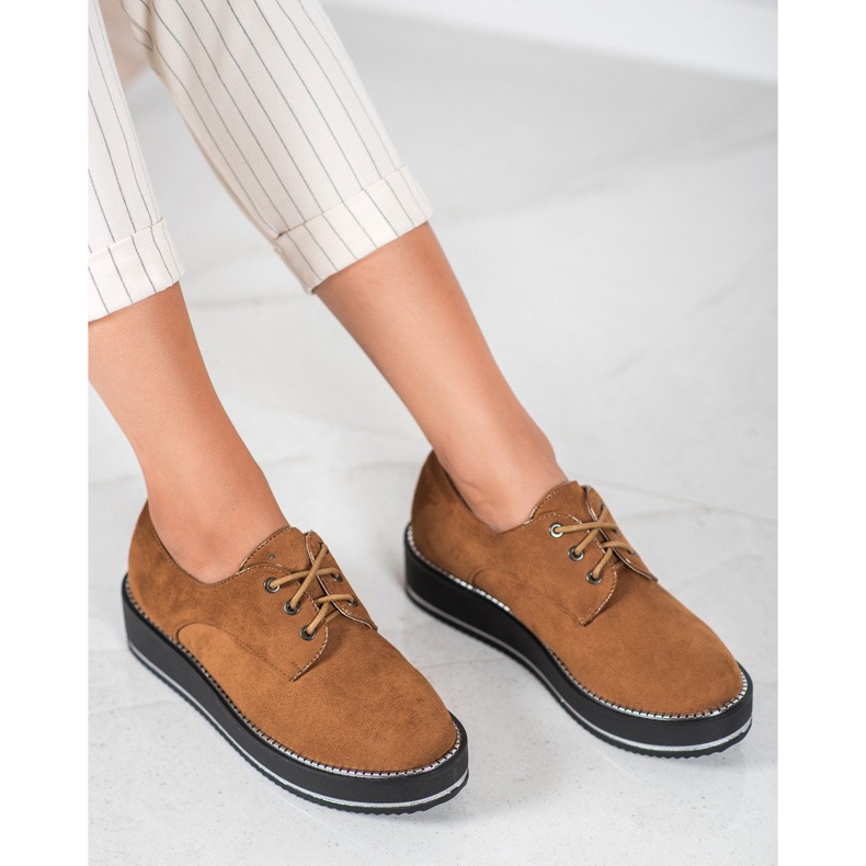 Forever Folie Shoes On The Platform brown 1