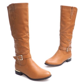 Warm boots 14023 Camel brown 1