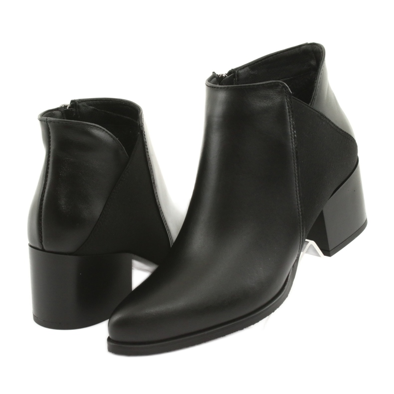 Leather high-heeled boots Gamis 3815 black 3 Leather high-heeled boots Gamis 3815 black 3