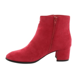Red suede Filippo 316 boots 2