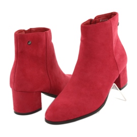 Red suede Filippo 316 boots 3