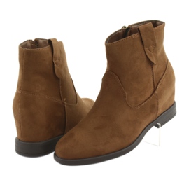 Filippo Brown boots hidden Koturno 1052 3