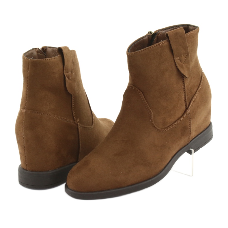 Filippo Brown boots hidden Koturno 1052 3