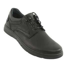 Riko 902 men's lace-up shoes black 1