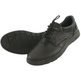Riko 902 men's lace-up shoes black 4