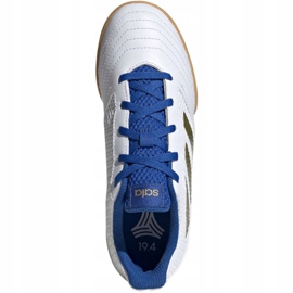 Indoor shoes adidas Predator 19.4 In Sala Jr EG2829 white white 1