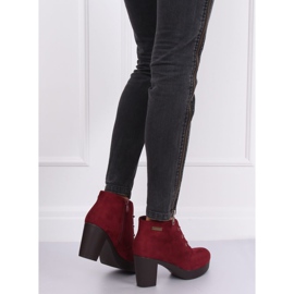 Maroon 8B883 Wine high heels red 1