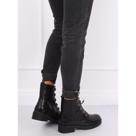 Military boots black LJ002 Black 1