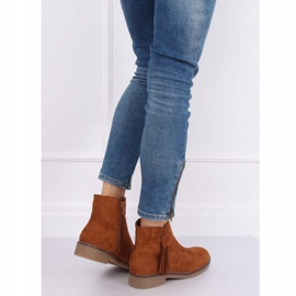 Jodhpur boots with fringes camel 8B907 Camel brown 2