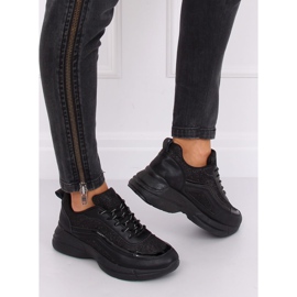 BY-082 Black black sports shoes 2
