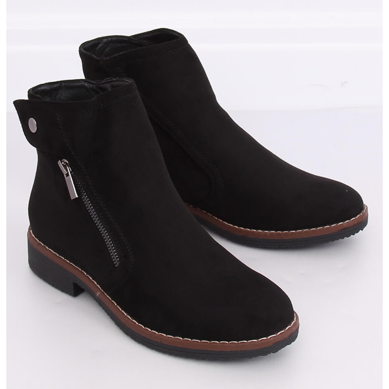 Black Jodhpur boots for women 8B908 Black 2
