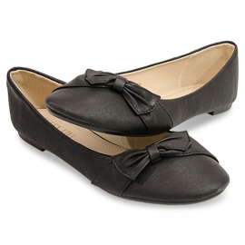 Ballerinas With Bow 816 Black 1