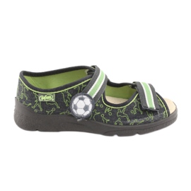 Befado children's shoes 869Y131 grey green 1
