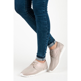 Tied VINCEZA shoes yellow 2 Tied VINCEZA shoes yellow 2