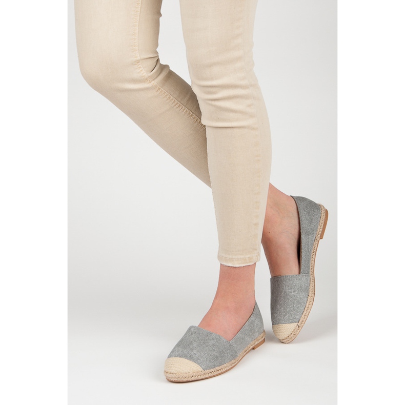 Bestelle Espadrilles With Glitter grey 2