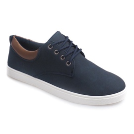 Men's Casual Sneakers 655 Navy Blue 1