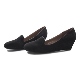 Black wedge pumps from Lordsy Malvine 1