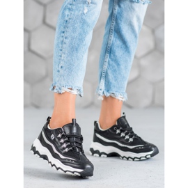 Yes Mile Sneakers With Glitter black 1 Yes Mile Sneakers With Glitter black 1