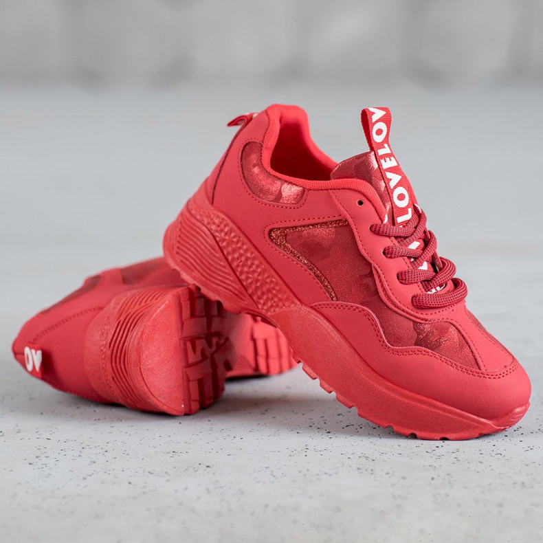 SHELOVET Moro Red Sneakers 2 SHELOVET Moro Red Sneakers 2