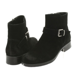 American Club SH04 black suede boots 3