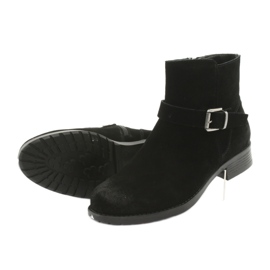 American Club SH04 black suede boots 5