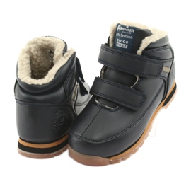 American Club Velcro boots boots American ES42 navy blue 3 American Club Velcro boots boots American ES42 navy blue 3