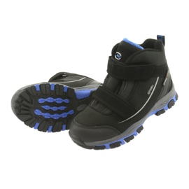 American Club Softshell boots with American WT64 membrane black blue 5