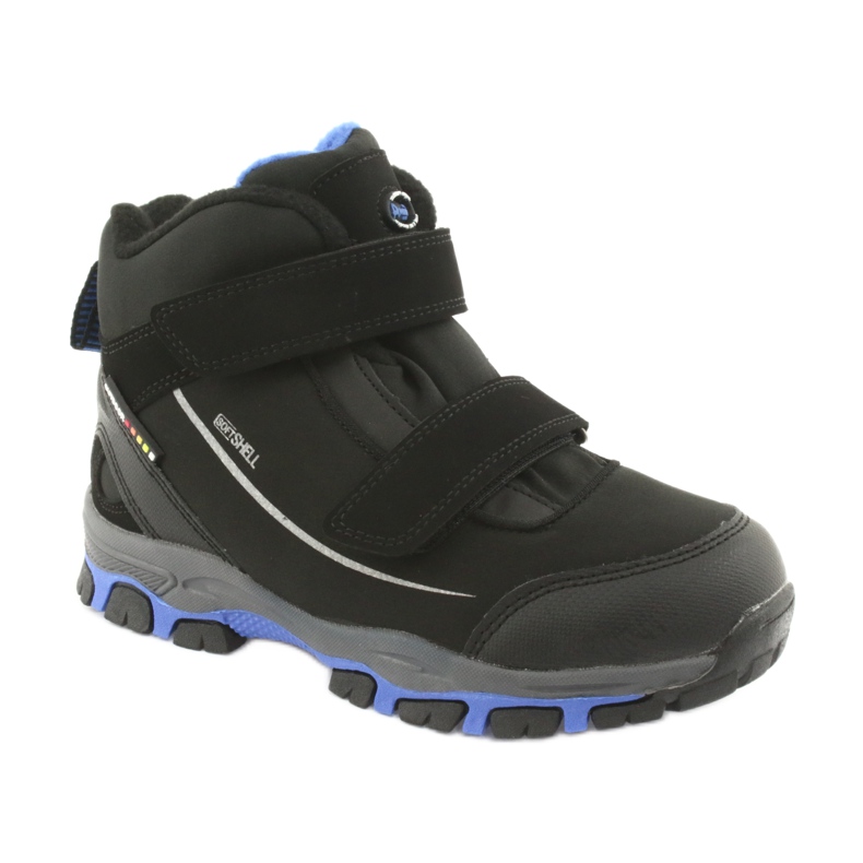 American Club Softshell boots with American WT64 membrane black blue 1