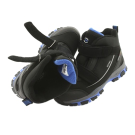 American Club Softshell boots with American WT64 membrane black blue 4