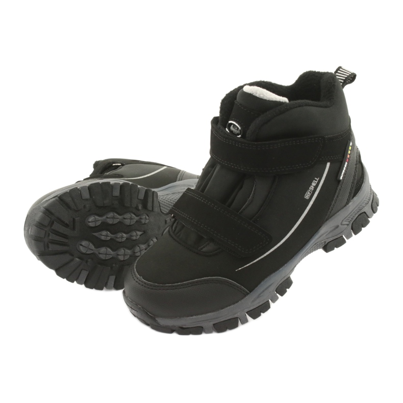 American Club Softshell boots with American WT64 membrane black grey 4