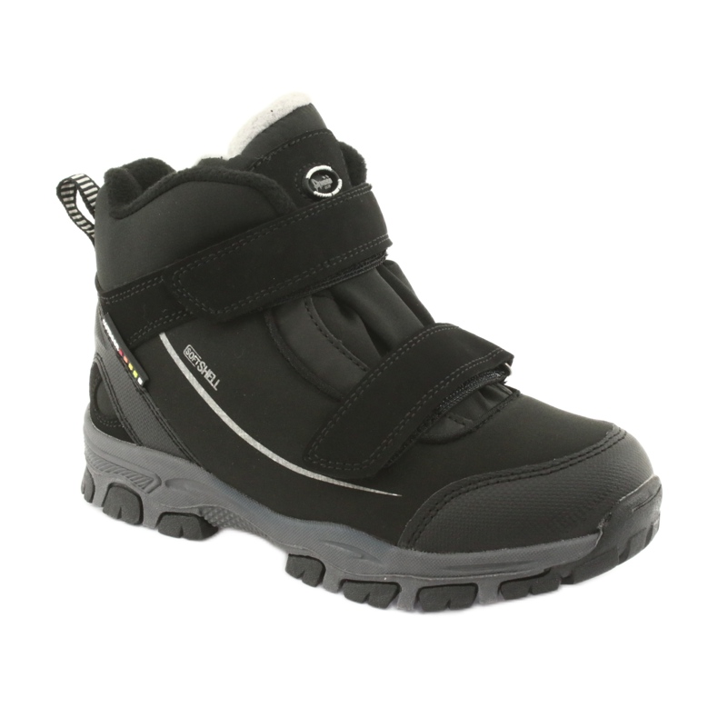 American Club Softshell boots with American WT64 membrane black grey 1