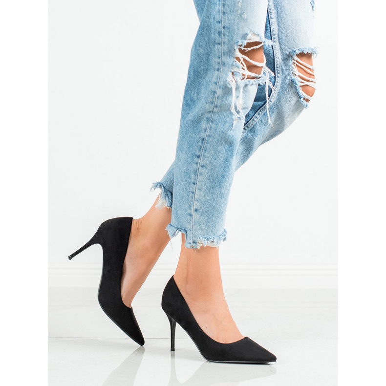 Diamantique Black high-heels 1