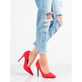 Diamantique Classic red high heels 2
