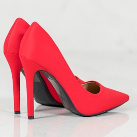 Diamantique Classic red high heels 1