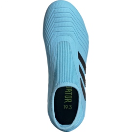 Adidas Predator 19.3 Ll Fg Jr EF9039 football boots blue blue 1