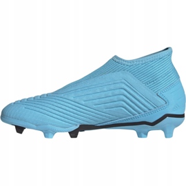 Adidas Predator 19.3 Ll Fg Jr EF9039 football boots blue blue 2