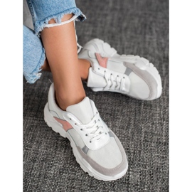 SHELOVET Sports Sneakers white pink multicolored 1