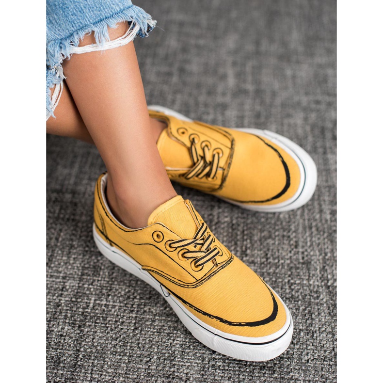 Bestelle Fashionable Sneakers yellow 1