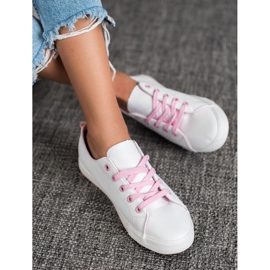 SHELOVET Comfortable Sneakers white 1
