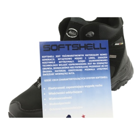 American Club American trekking winter boots with a membrane black 5