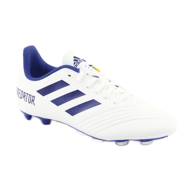 Adidas Predator 19.4 FxG Jr CM8542 football boots white 1