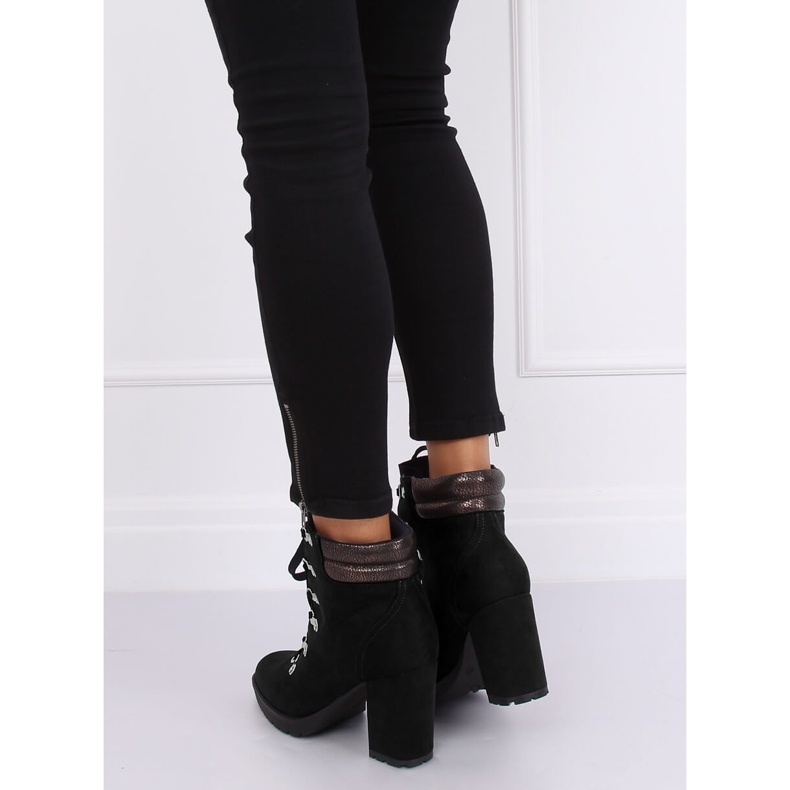 Black high heels 8992 Black 2