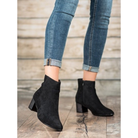 Filippo Classic suede boots black 1