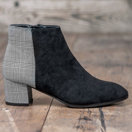 Filippo Stylish boots on a post black grey 2