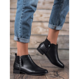 Cm Paris Low boots with eco leather black 1