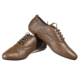 Elegant Jazz shoes TL8312-2 Camel brown 2