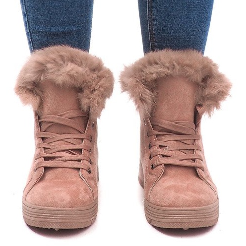 Warm Sneakers AB-14 Pink 2 Warm Sneakers AB-14 Pink 2