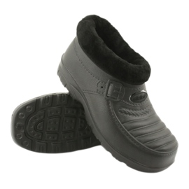 Atletico Galoshes insulated with fur black 3